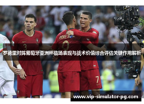 罗德里对阵葡萄牙亚洲杯临场表现与战术价值综合评估关键作用解析 罗德里对阵葡萄牙亚洲杯临场表现与战术价值综合评估关键作用解析